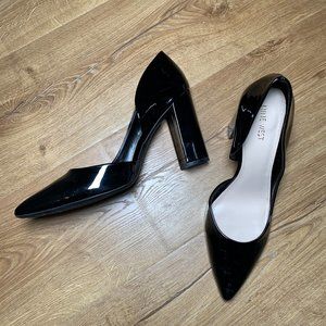 Nine West | Anisa d'Orsay Block Heel Pump 11M
